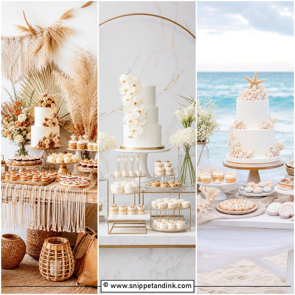 20 Wedding Dessert Table Ideas Sweet Displays Guests Love