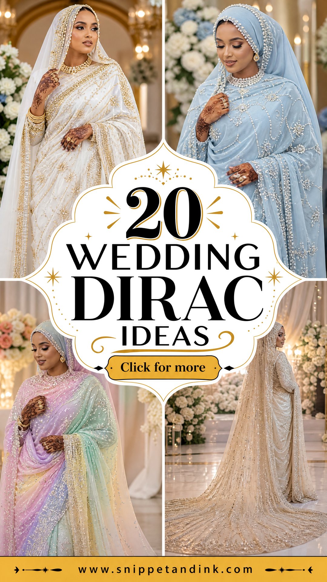 20 Wedding Dirac Ideas for an Elegant Somali Bridal Look - 20 Wedding Dirac Ideas for an Elegant Somali Bridal Look