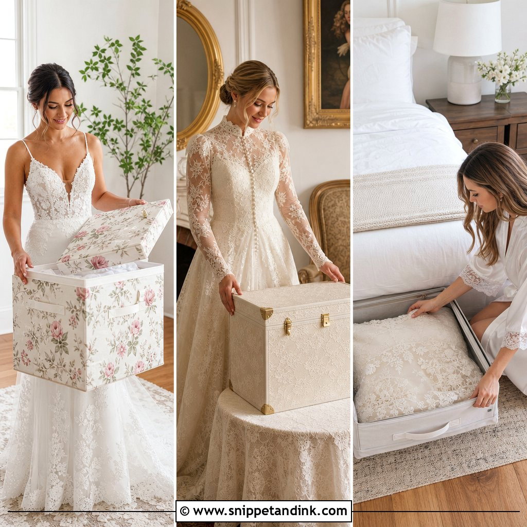 20 Wedding Dress Box Ideas for Beautiful Gown Preservation