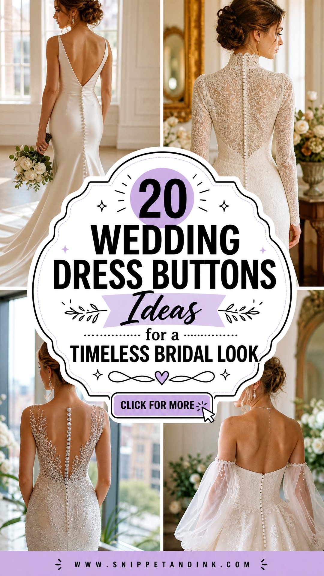 20 Wedding Dress Buttons Ideas for a Timeless Bridal Look - 20 Wedding Dress Buttons Ideas for a Timeless Bridal Look