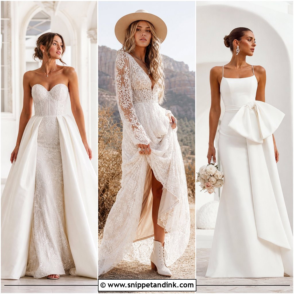 20 Wedding Dress Combination Ideas for a Cohesive Bridal Look