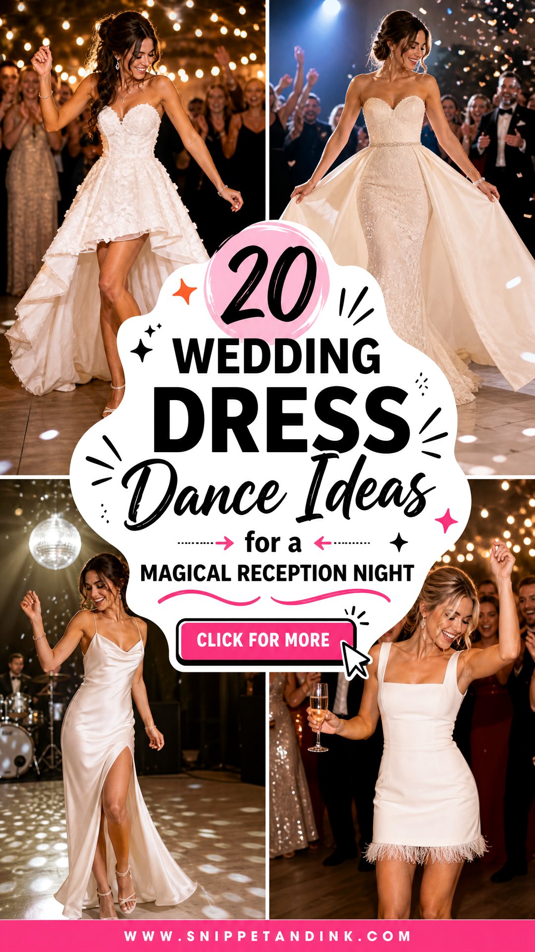 20 Wedding Dress Dance Ideas for a Magical Reception Night - 20 Wedding Dress Dance Ideas for a Magical Reception Night