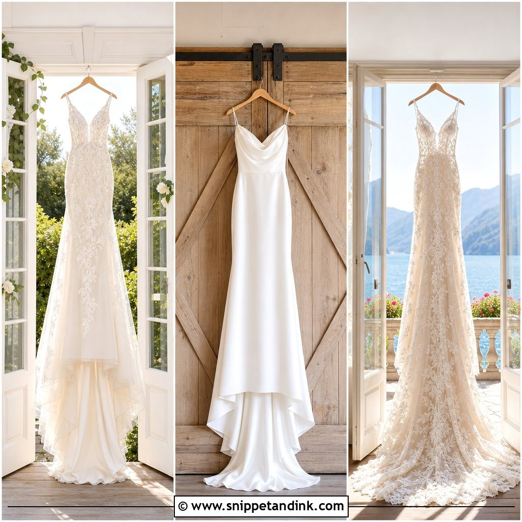 20 Wedding Dress Hanging Pictures Ideas: Photo Ideas Brides Love
