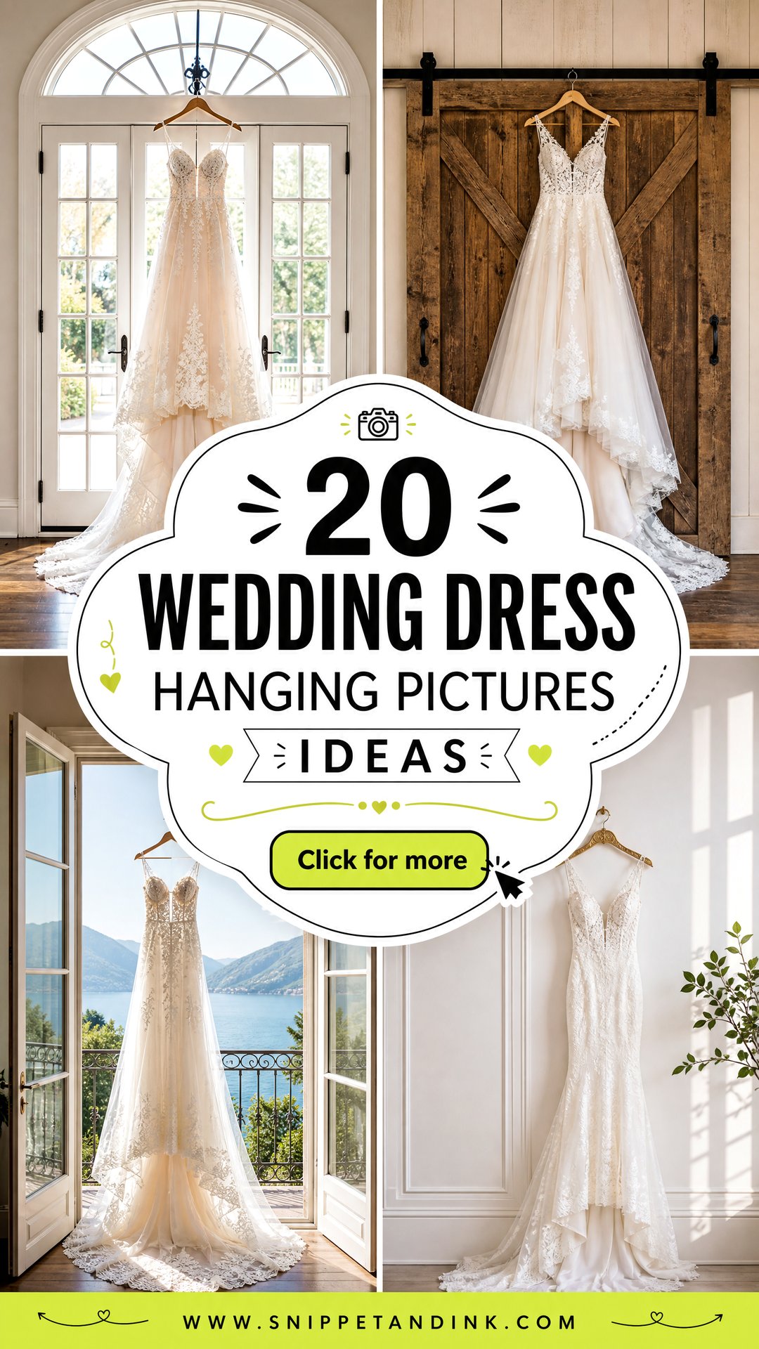 20 Wedding Dress Hanging Pictures Ideas Photo Ideas Brides Love - 20 Wedding Dress Hanging Pictures Ideas: Photo Ideas Brides Love