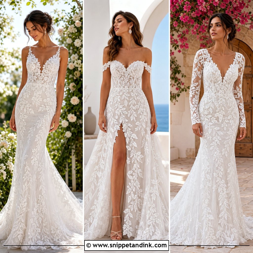 20 Wedding Dress Leaves Ideas: Nature-Inspired Bridal Looks