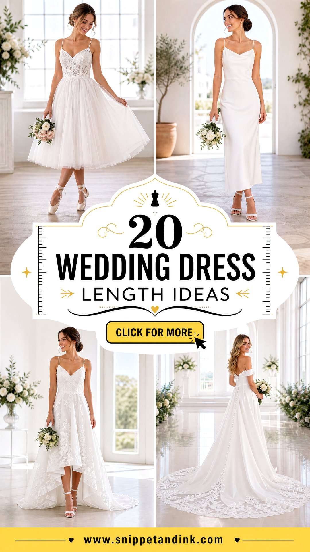 20 Wedding Dress Length Ideas Find Your Ideal Hemline Today - 20 Wedding Dress Length Ideas: Find Your Ideal Hemline Today