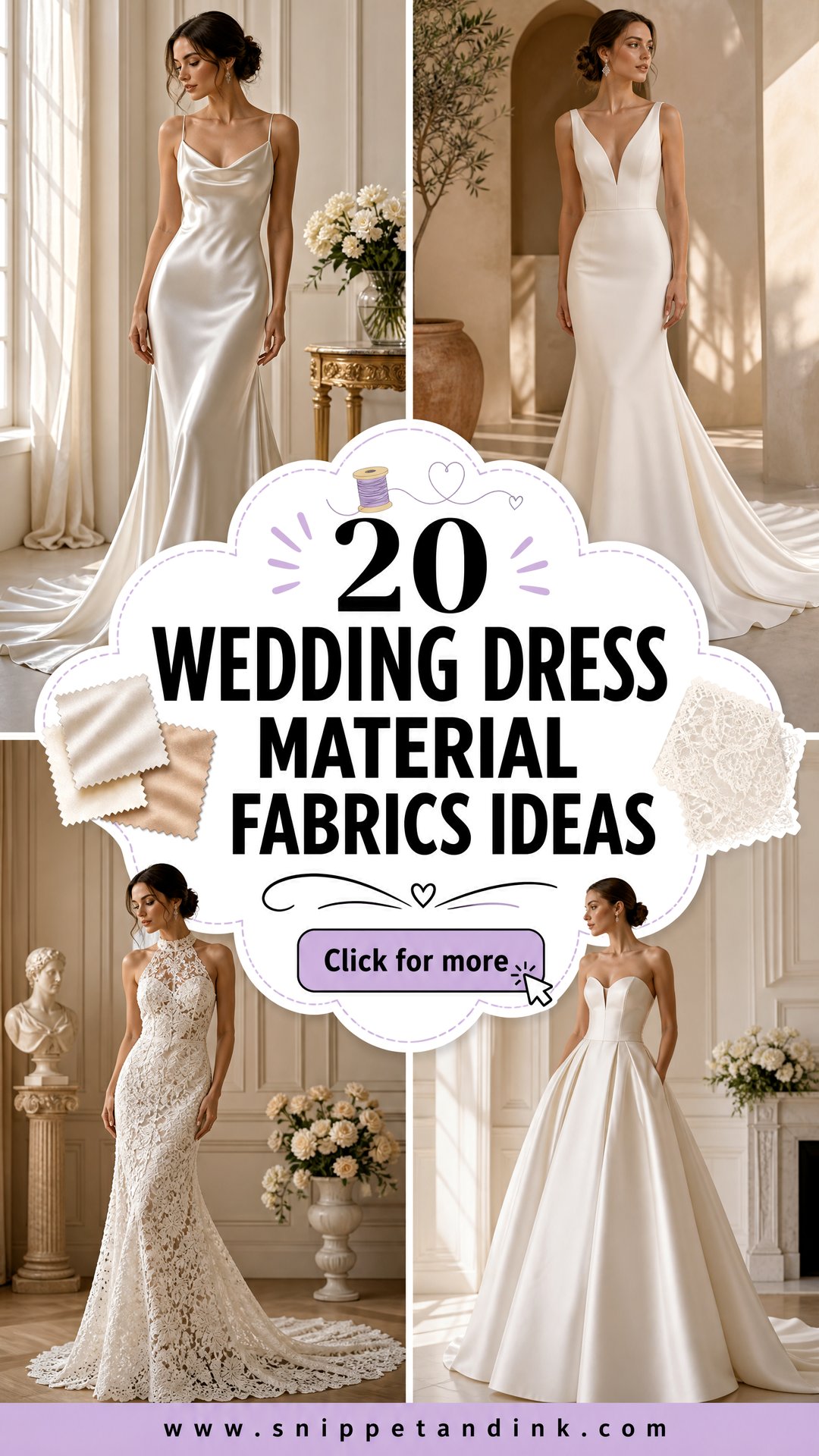 20 Wedding Dress Material Fabrics Ideas Bridal Fabric Guide - 20 Wedding Dress Material Fabrics Ideas: Bridal Fabric Guide