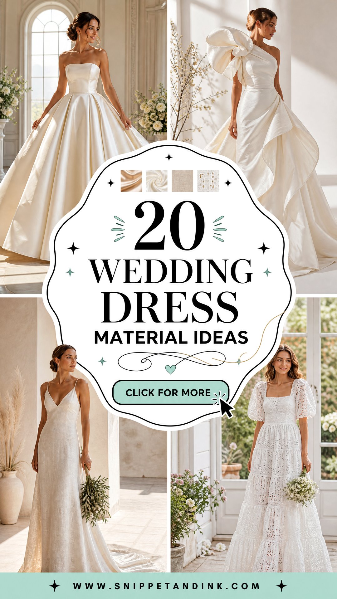 20 Wedding Dress Material Ideas Beautiful Fabrics to Explore - 20 Wedding Dress Material Ideas: Beautiful Fabrics to Explore