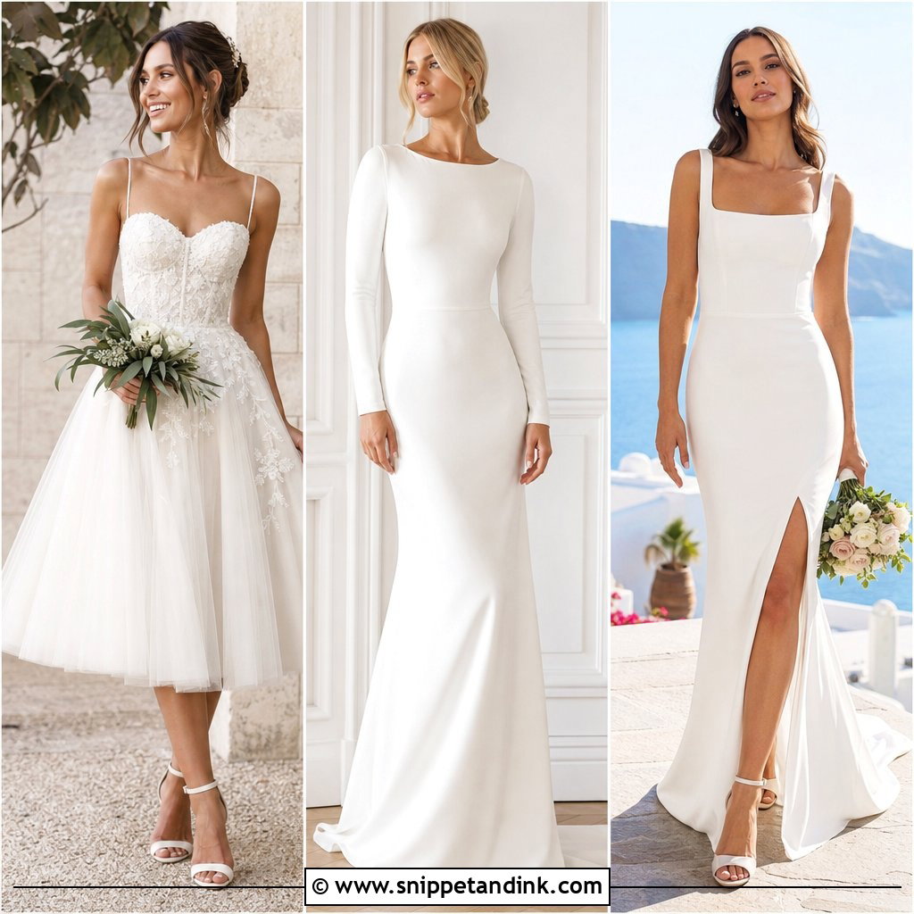 20 Wedding Dress Over 40 Ideas for Confident Modern Brides