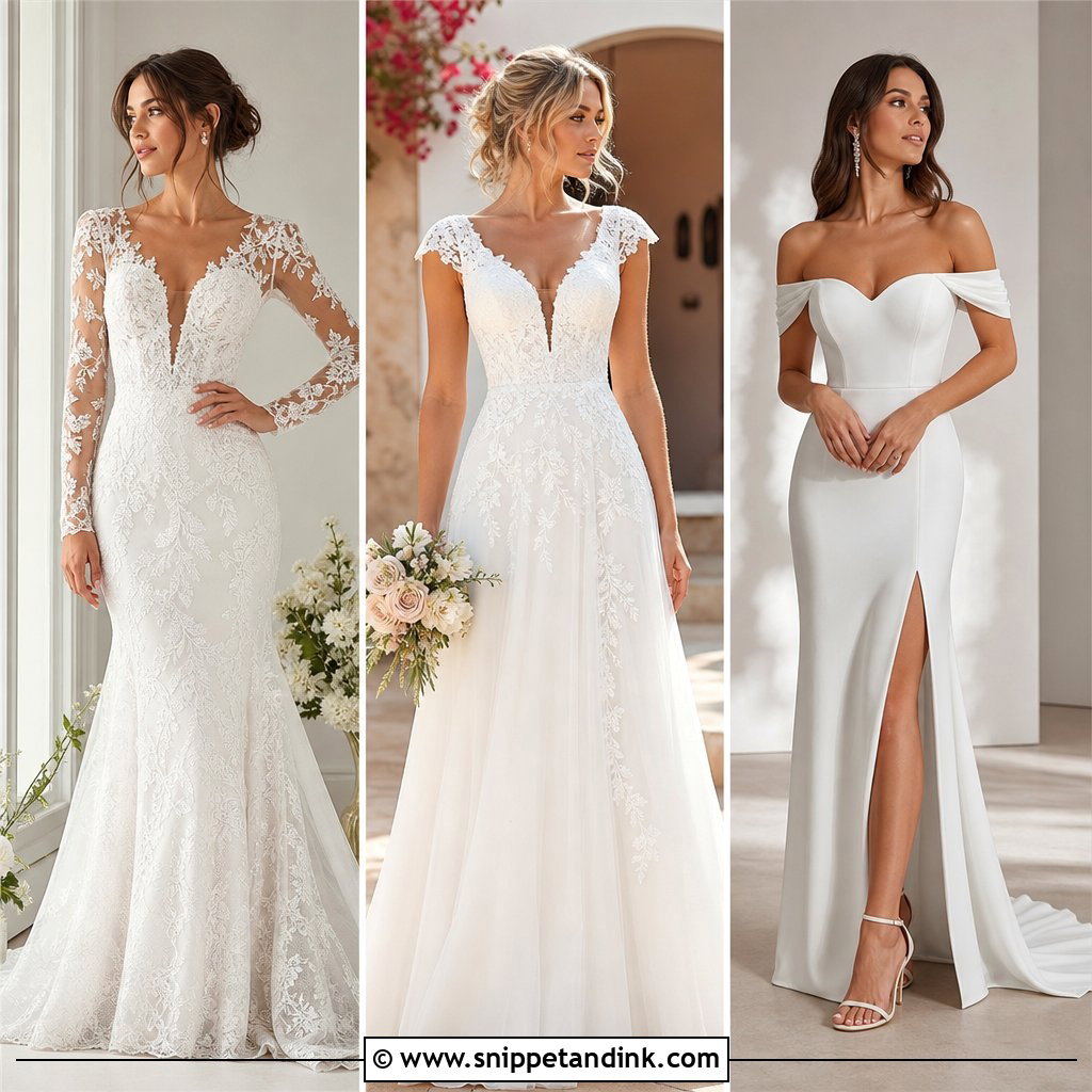 20 Wedding Dress Sleeves Types Brides Should Know Before Shopping