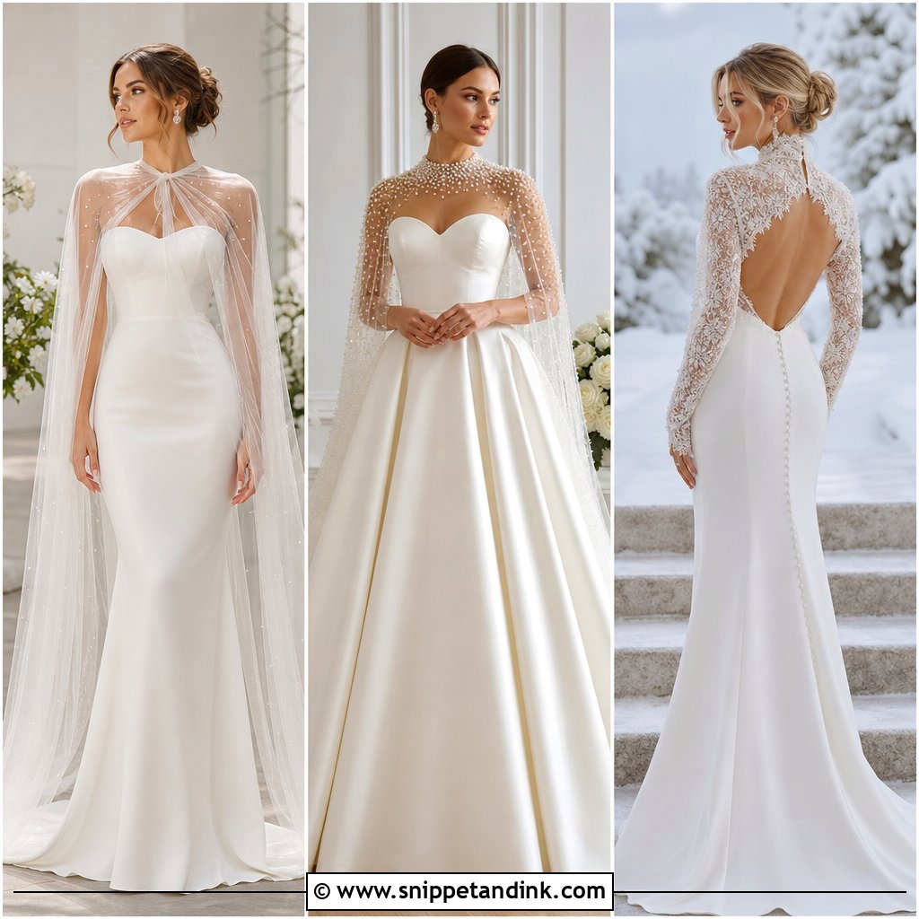 20 Wedding Dress Topper Long Sleeve Ideas for Chic Brides