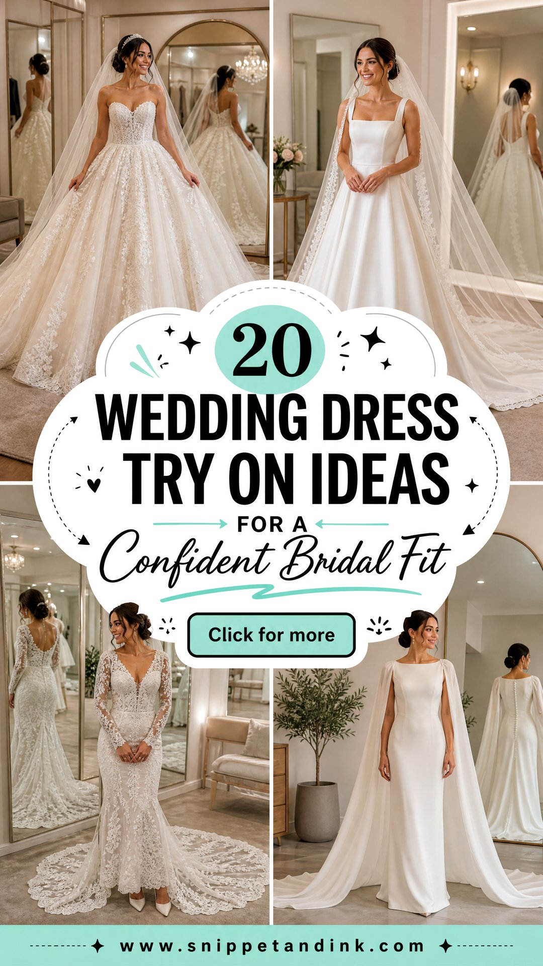20 Wedding Dress Try on Ideas for a Confident Bridal Fit - 20 Wedding Dress Try on Ideas for a Confident Bridal Fit