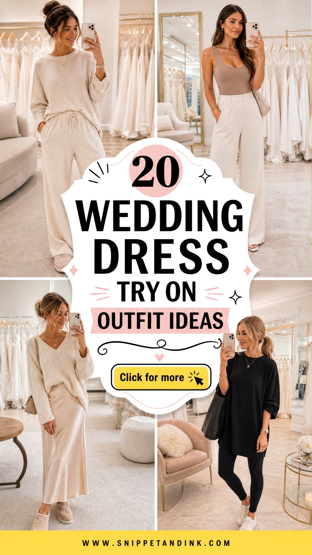 20 Wedding Dress Try on Outfit Ideas for Stress-Free Shopping - 20 Wedding Dress Try on Outfit Ideas for Stress-Free Shopping