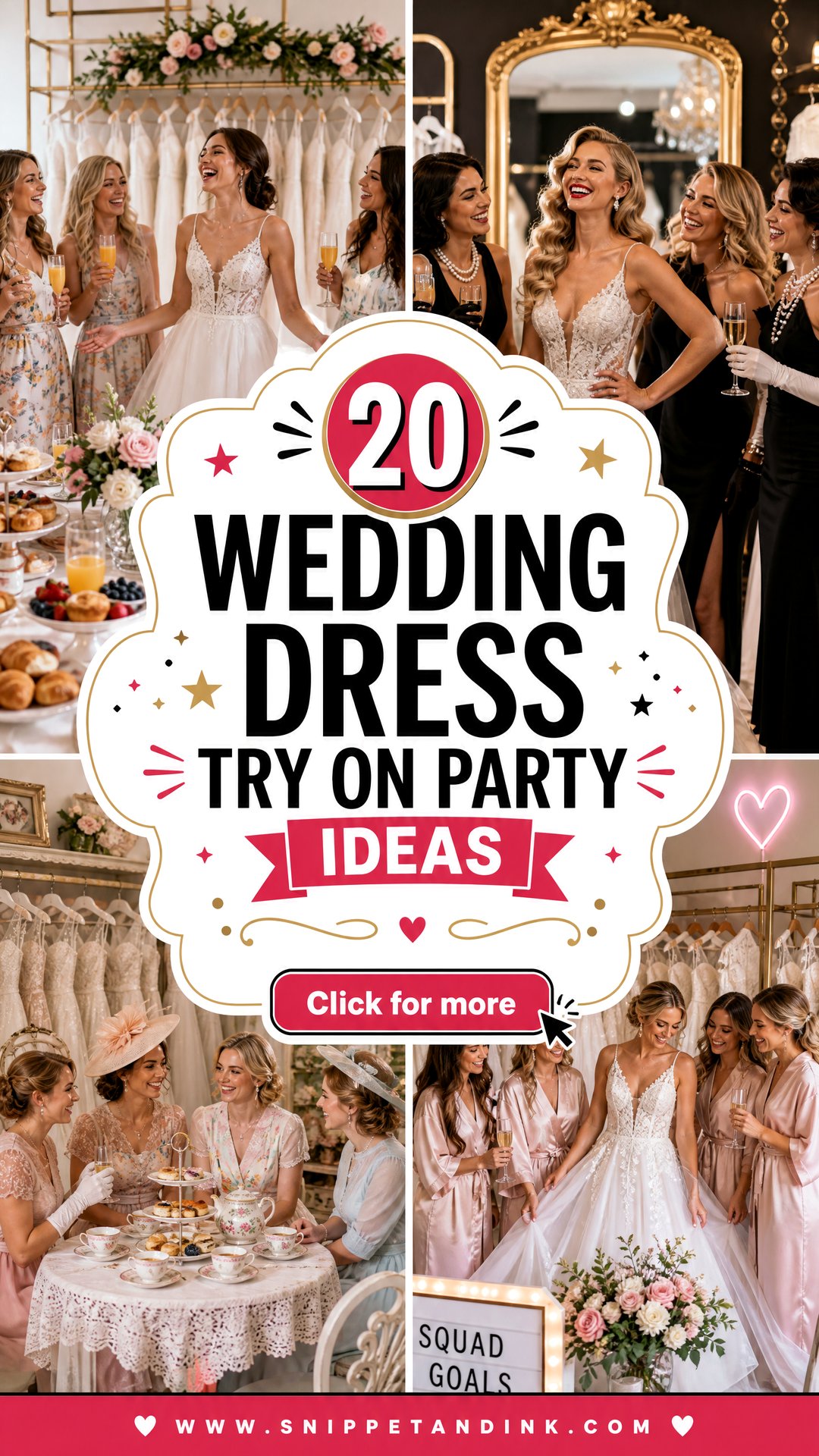20 Wedding Dress Try on Party Ideas for a Memorable Day - 20 Wedding Dress Try on Party Ideas for a Memorable Day