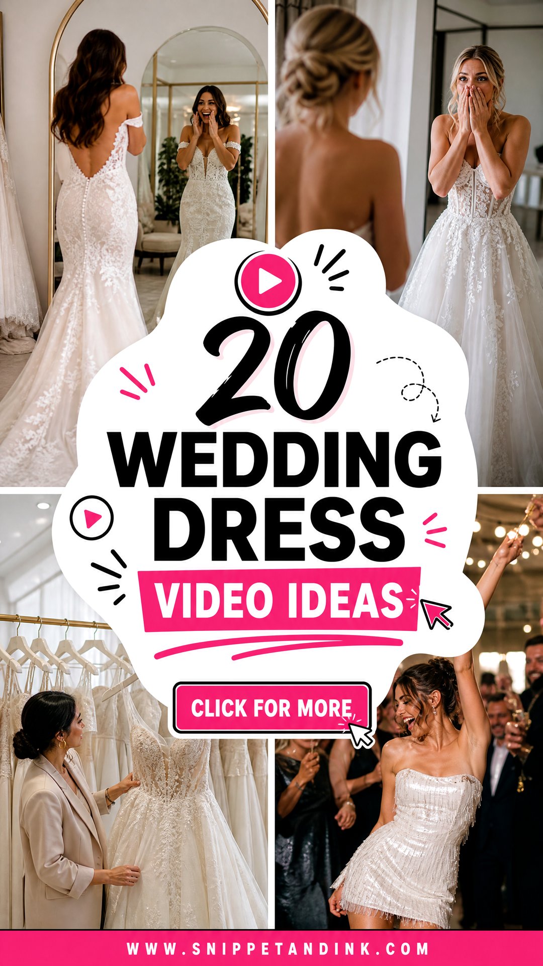 20 Wedding Dress Video Ideas to Capture Every Magical Moment - 20 Wedding Dress Video Ideas to Capture Every Magical Moment