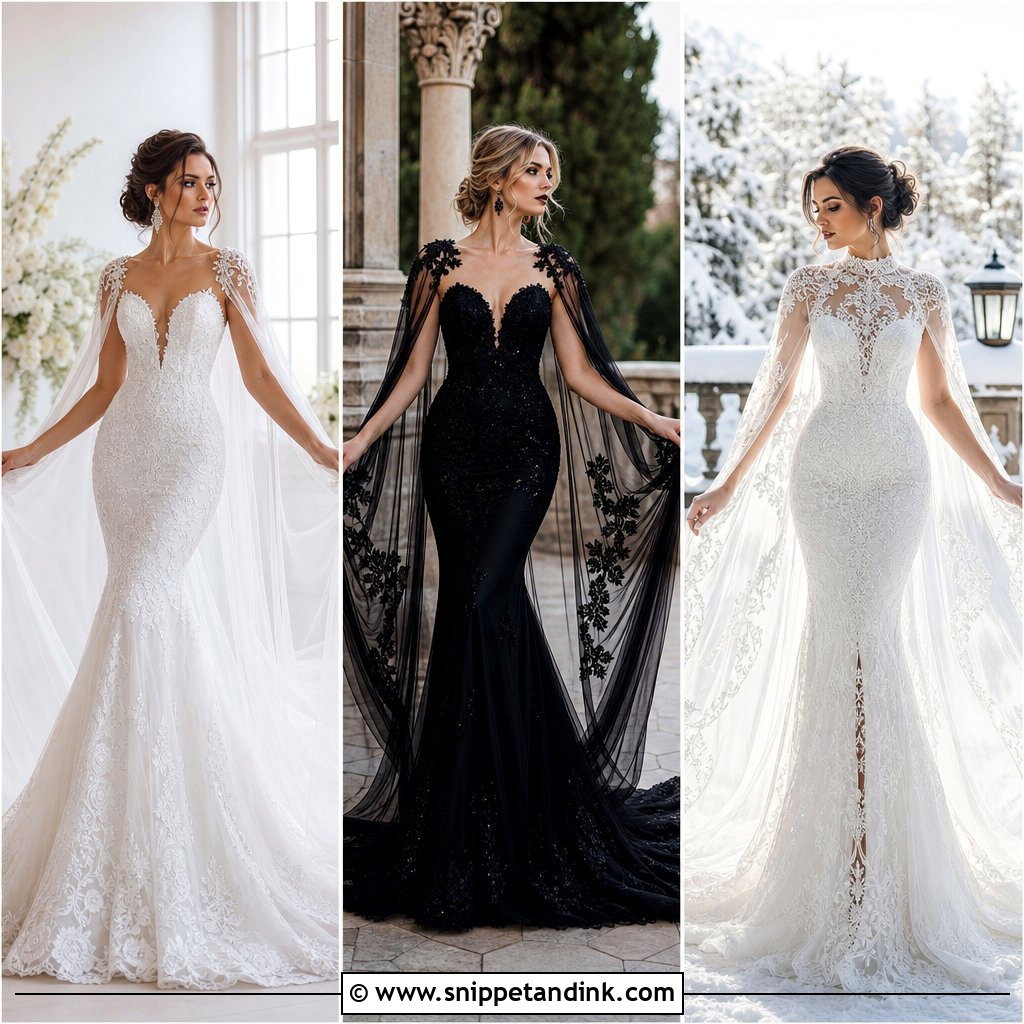 20 Wedding Dress Wings Ideas for a Dramatic Bridal Entrance