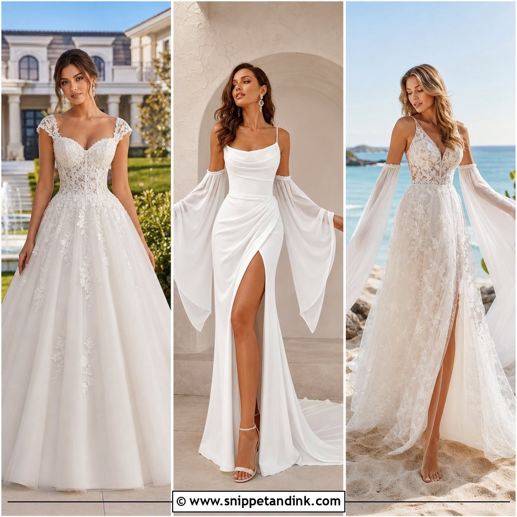 20 Wedding Dress With Removable Sleeves for Versatile Brides