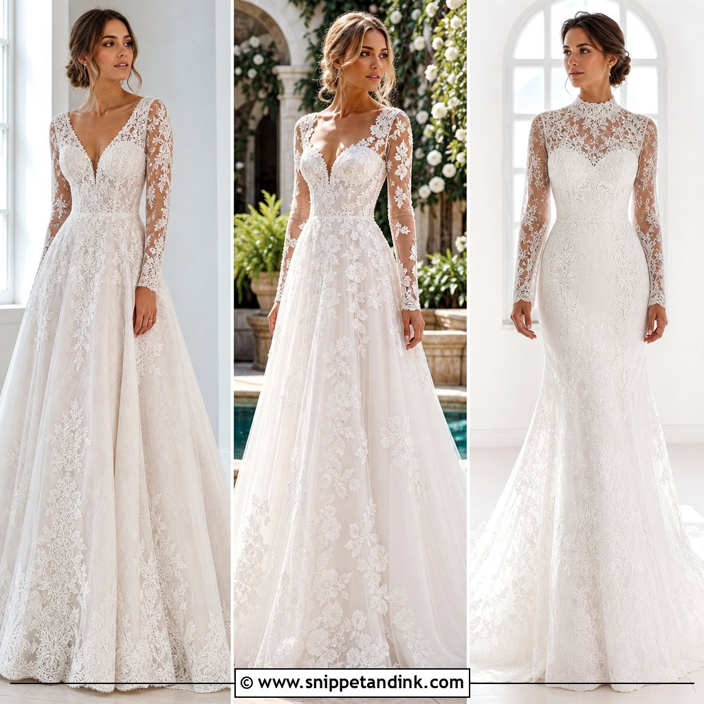 20 Wedding Dress With Sheer Sleeves for Modern Brides