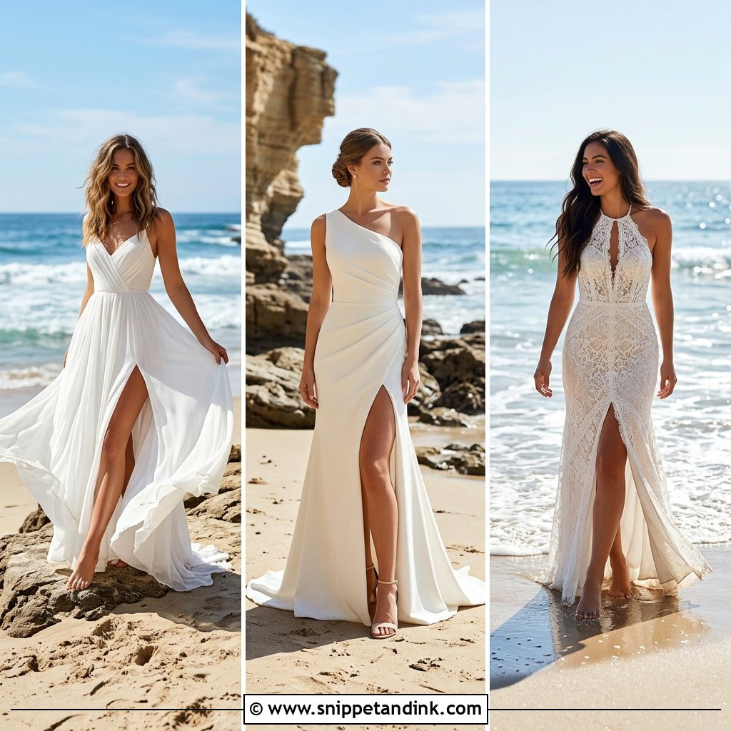 20 Wedding Dress With Split Ideas for a Bold Bridal Look