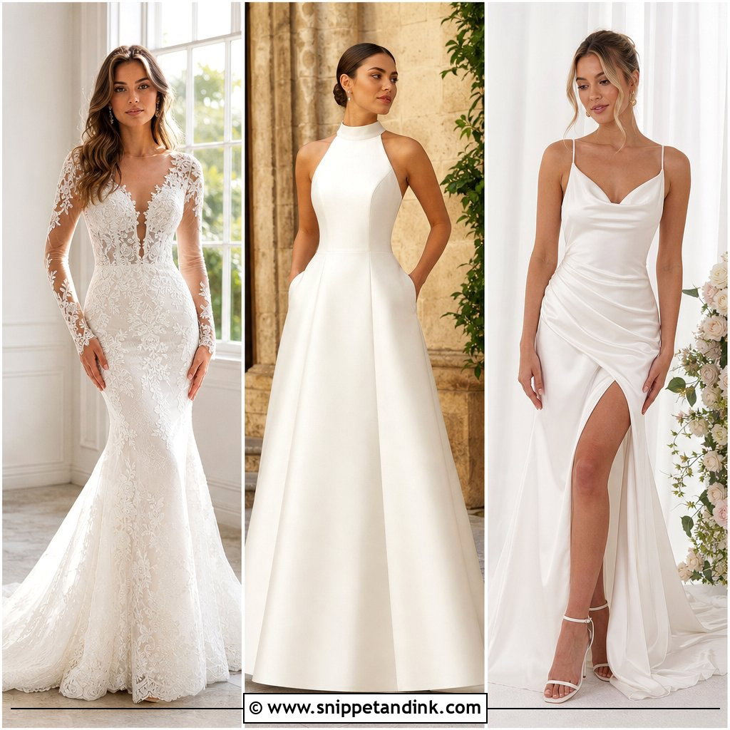 20 Wedding Dress Without Train Ideas for Effortless Brides