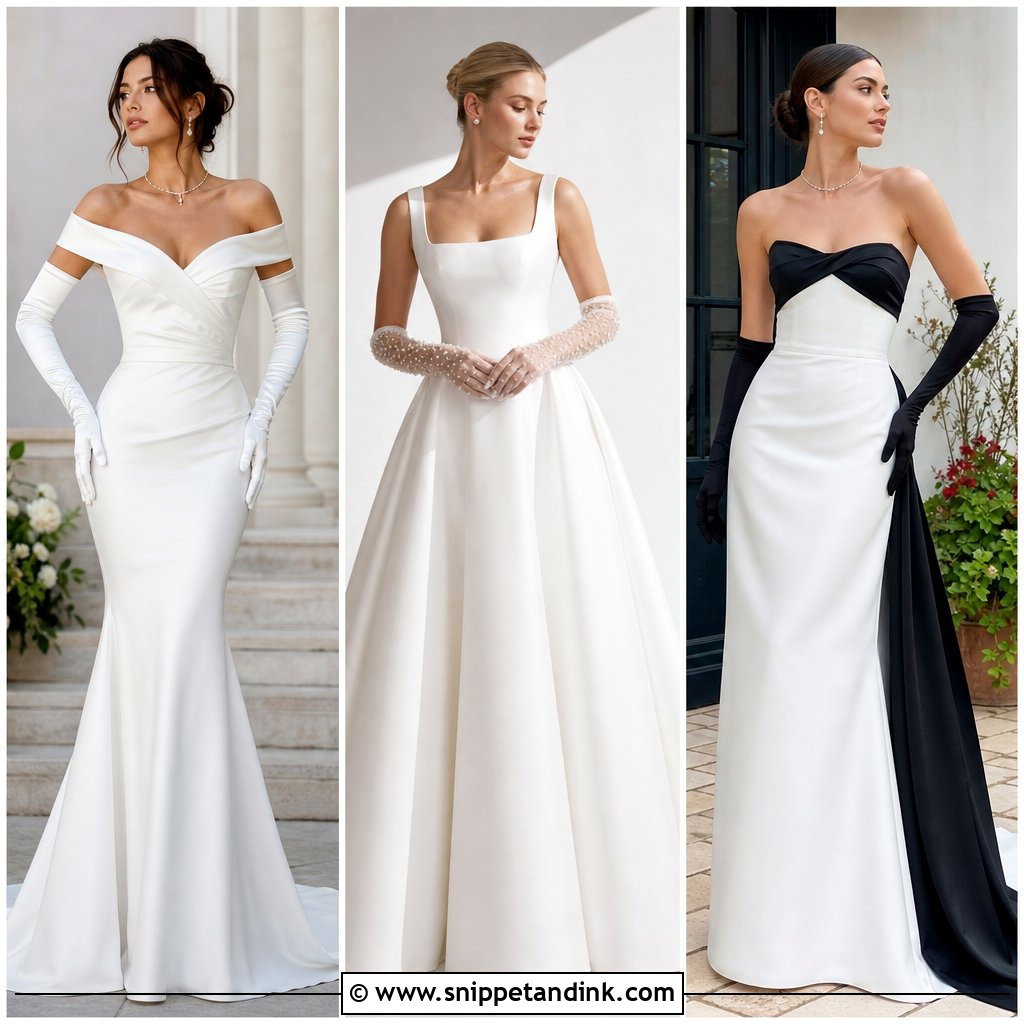 20 Wedding Dress and Gloves Ideas for Timeless Bridal Style