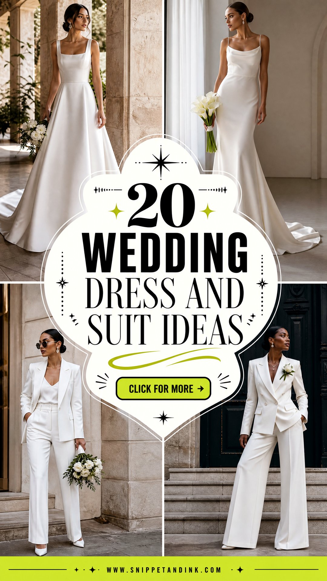 20 Wedding Dress and Suit Ideas for Perfectly Matched Couples - 20 Wedding Dress and Suit Ideas for Perfectly Matched Couples