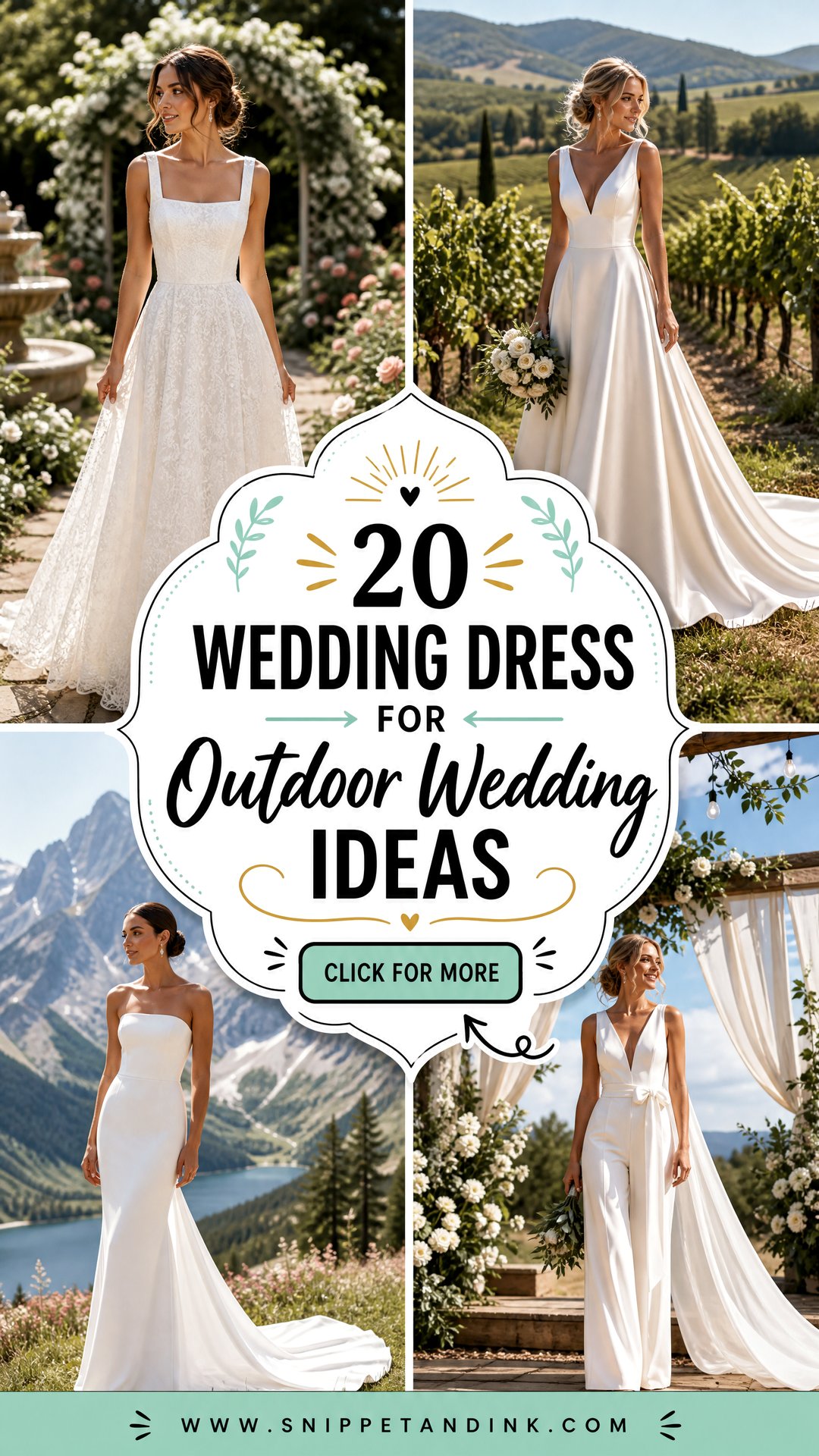 20 Wedding Dress for Outdoor Wedding Ideas Scenic Venue Picks - 20 Wedding Dress for Outdoor Wedding Ideas: Scenic Venue Picks