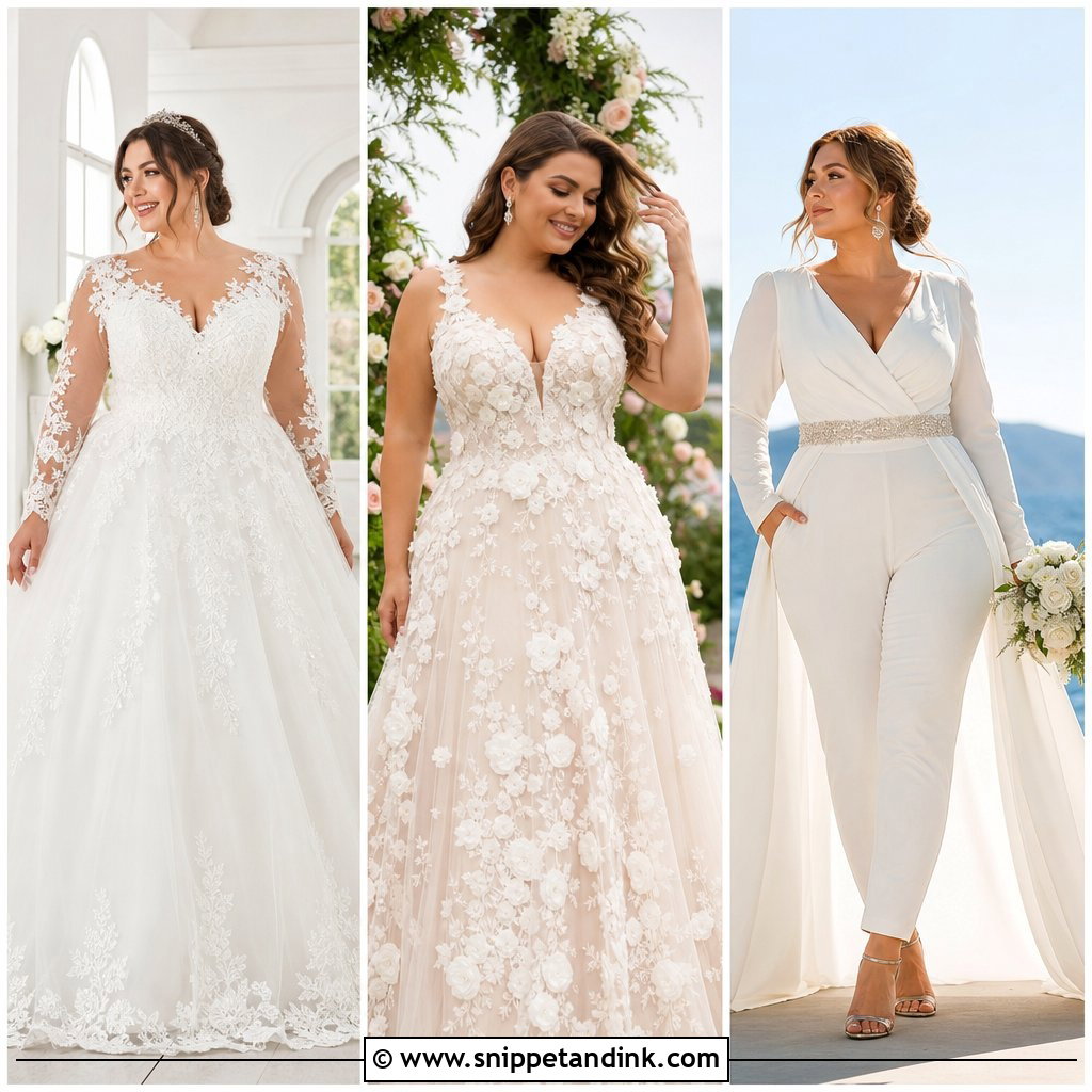 20 Wedding Dress for Plus Size Ideas: Confidence-Boosting Styles