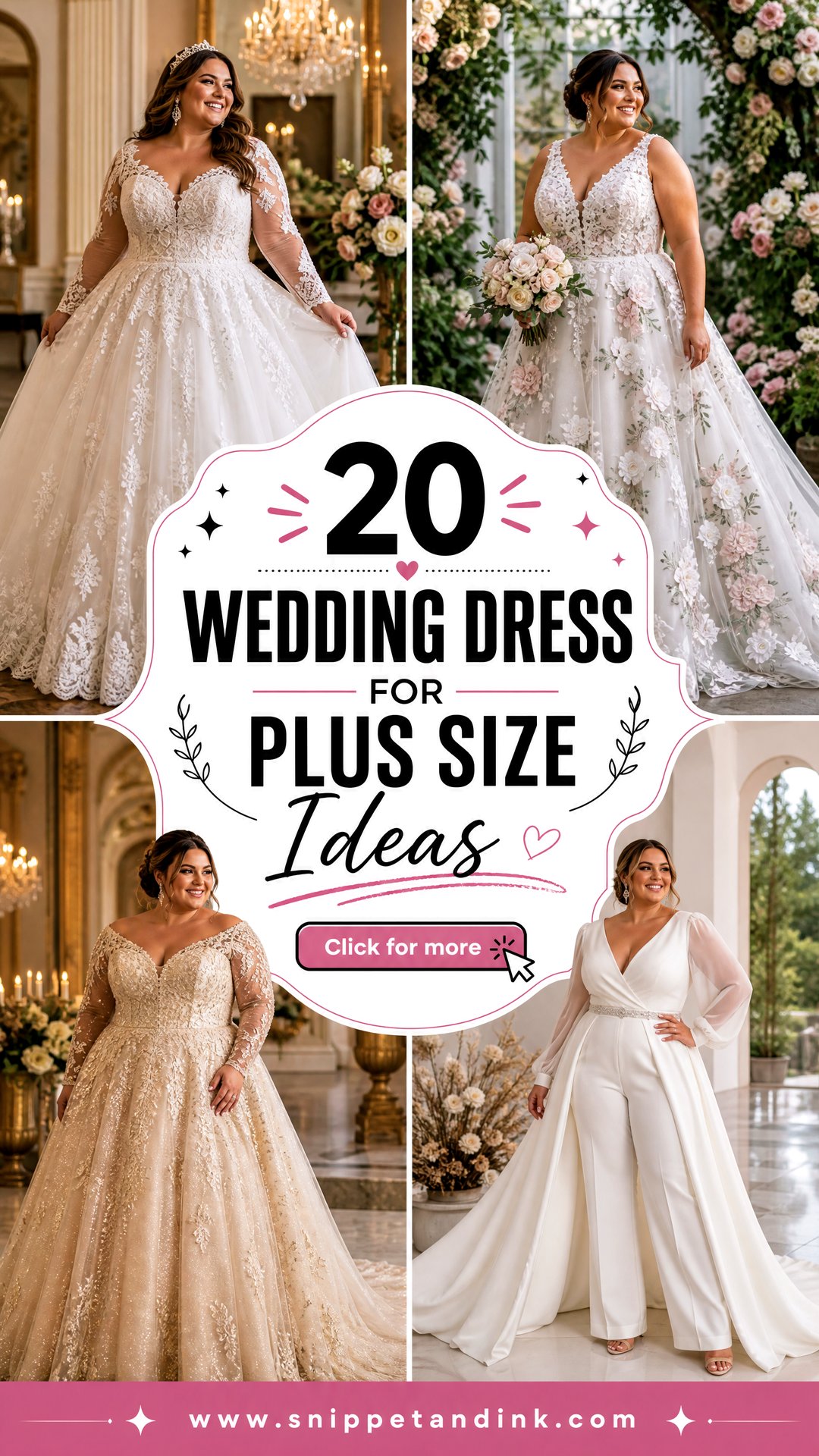 20 Wedding Dress for Plus Size Ideas Confidence-Boosting Styles - 20 Wedding Dress for Plus Size Ideas: Confidence-Boosting Styles