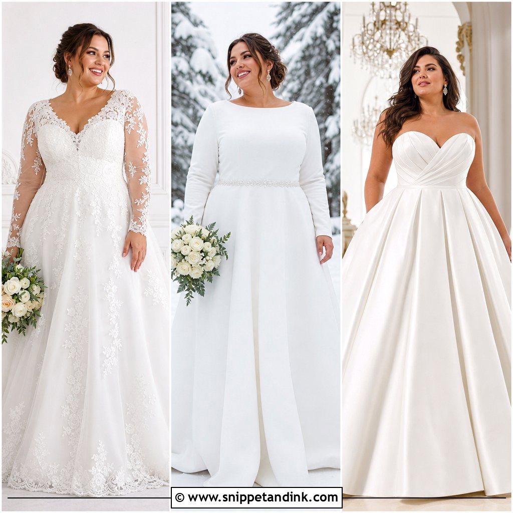 20 Wedding Dress for Plus Size Women Ideas: Chic Bridal Styles