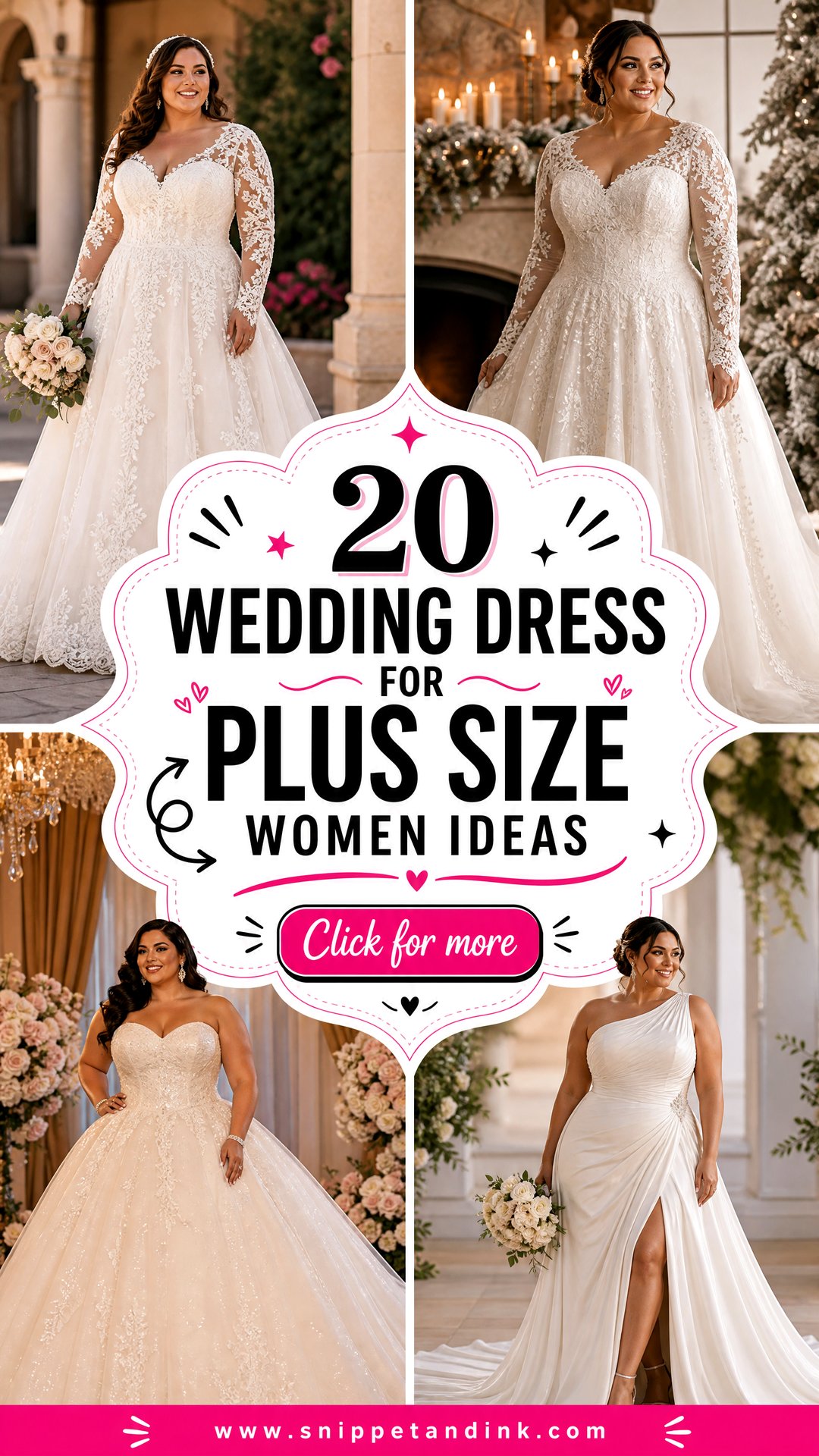 20 Wedding Dress for Plus Size Women Ideas Chic Bridal Styles - 20 Wedding Dress for Plus Size Women Ideas: Chic Bridal Styles