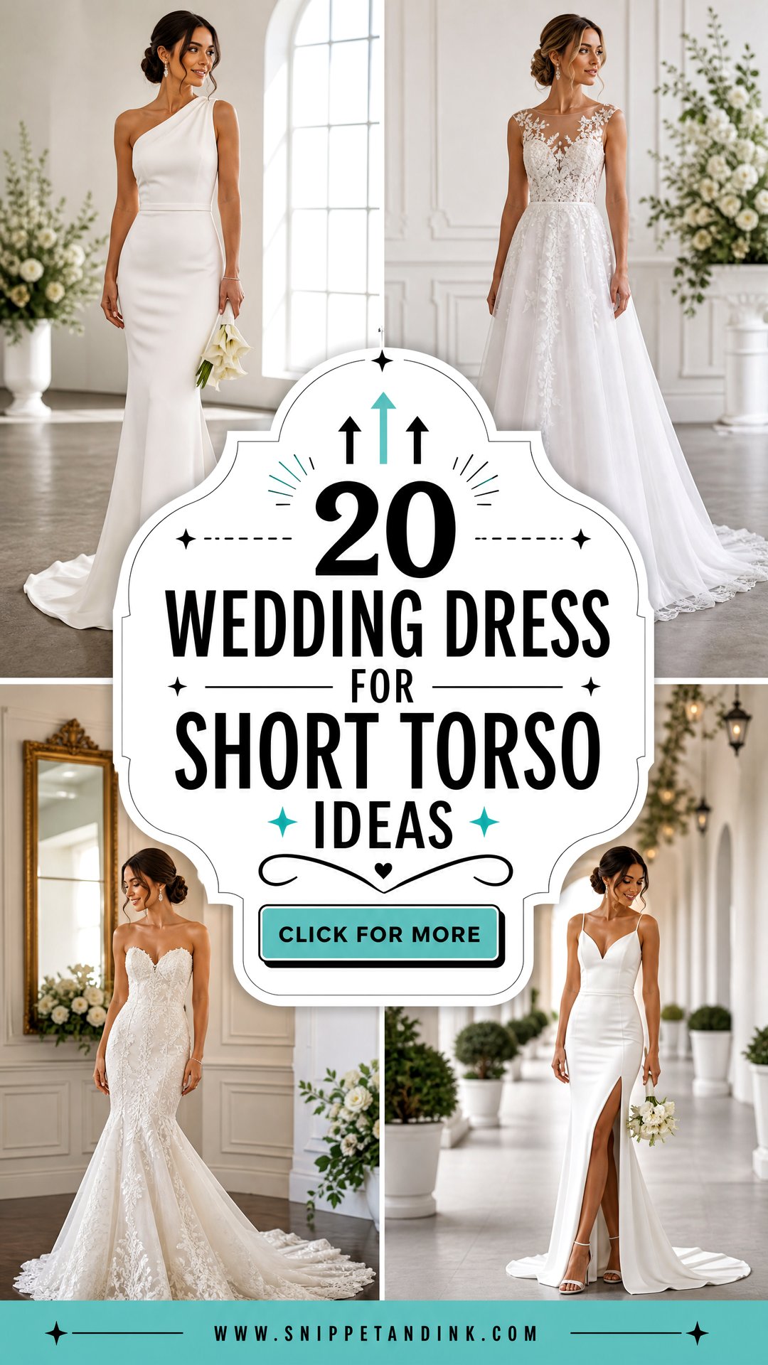 20 Wedding Dress for Short Torso Ideas Flattering Bridal Picks - 20 Wedding Dress for Short Torso Ideas: Flattering Bridal Picks
