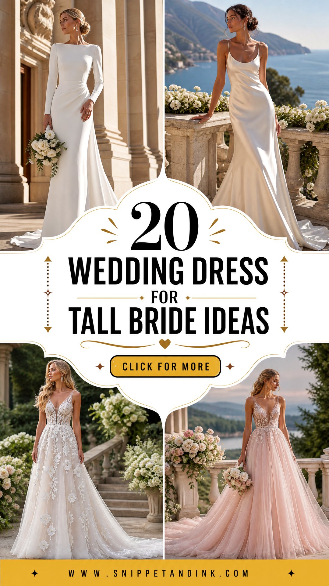 20 Wedding Dress for Tall Bride Ideas Elegant Styles That Shine - 20 Wedding Dress for Tall Bride Ideas: Elegant Styles That Shine