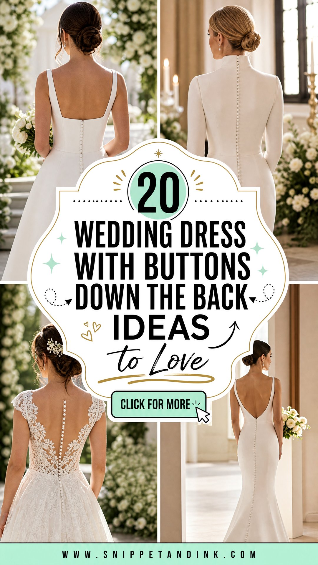 20 Wedding Dress with Buttons Down the Back Ideas to Love - 20 Wedding Dress with Buttons Down the Back Ideas to Love