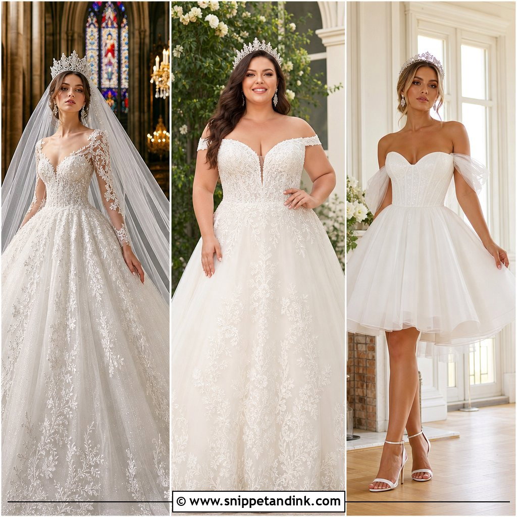 20 Wedding Dress with Crown Ideas: Chic Looks for Modern Brides