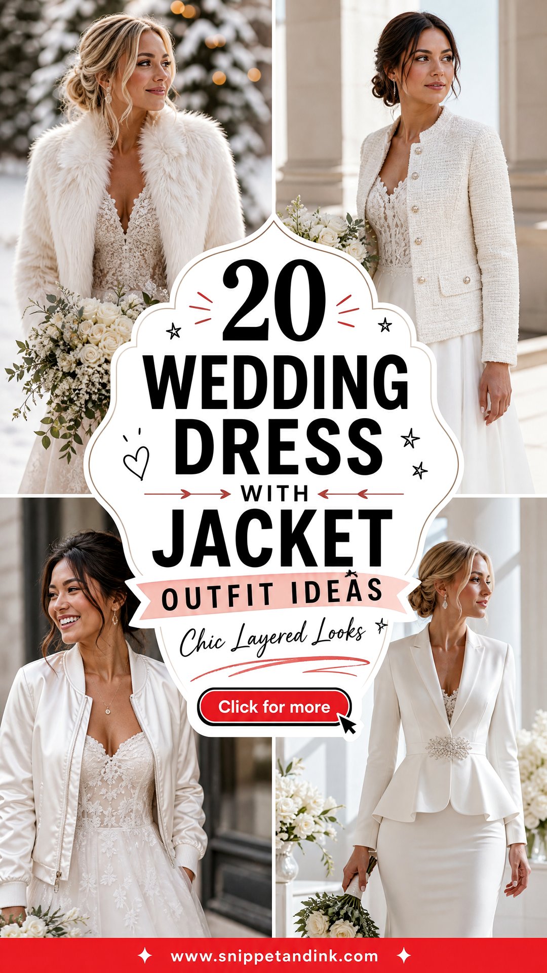 20 Wedding Dress with Jacket Outfit Ideas Chic Layered Looks - 20 Wedding Dress with Jacket Outfit Ideas: Chic Layered Looks