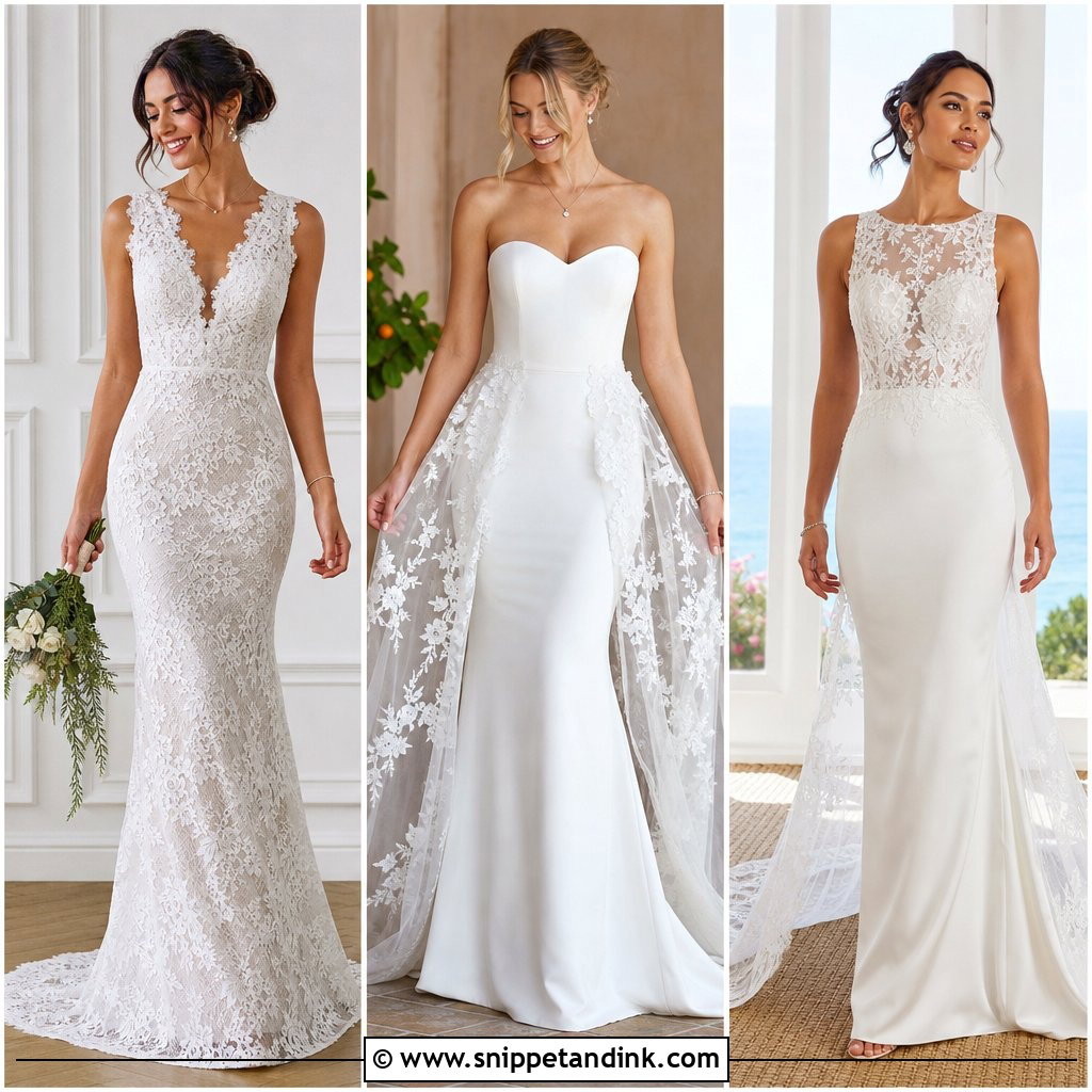 20 Wedding Dress with Lace Overlay Ideas: Romantic Bridal Looks