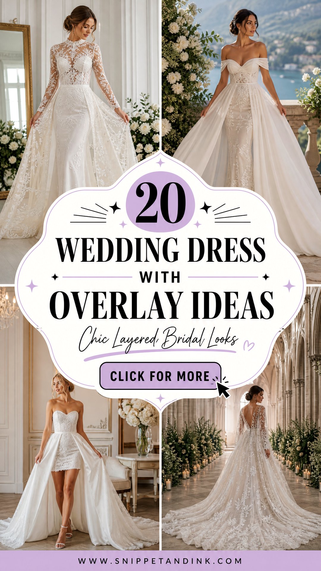 20 Wedding Dress with Overlay Ideas Chic Layered Bridal Looks - 20 Wedding Dress with Overlay Ideas: Chic Layered Bridal Looks