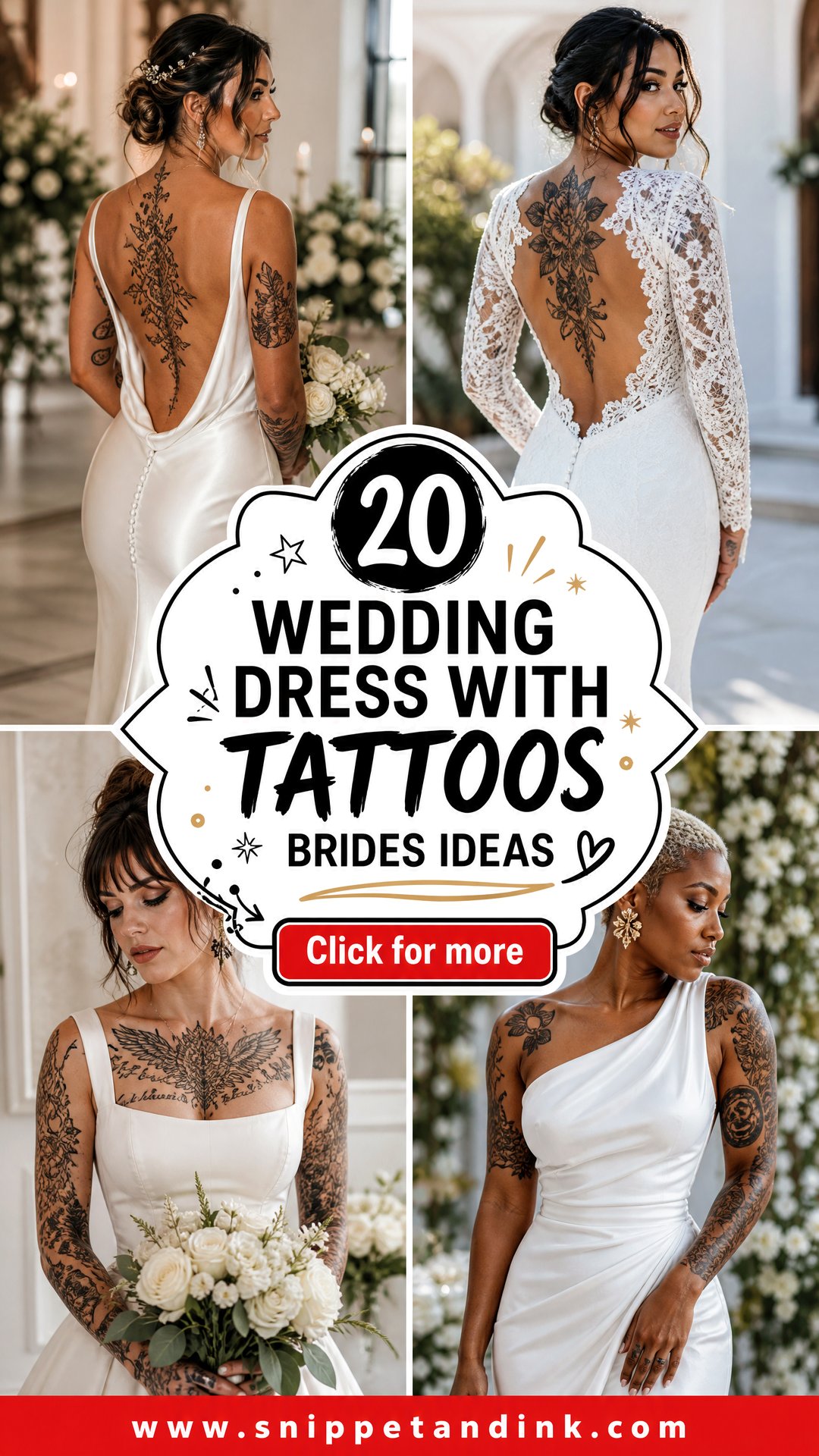 20 Wedding Dress with Tattoos Brides Ideas for Bold Bridal Style - 20 Wedding Dress with Tattoos Brides Ideas for Bold Bridal Style
