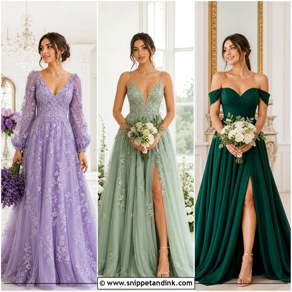 20 Wedding Dresses Not White Colour: Bold Bridal Color Ideas