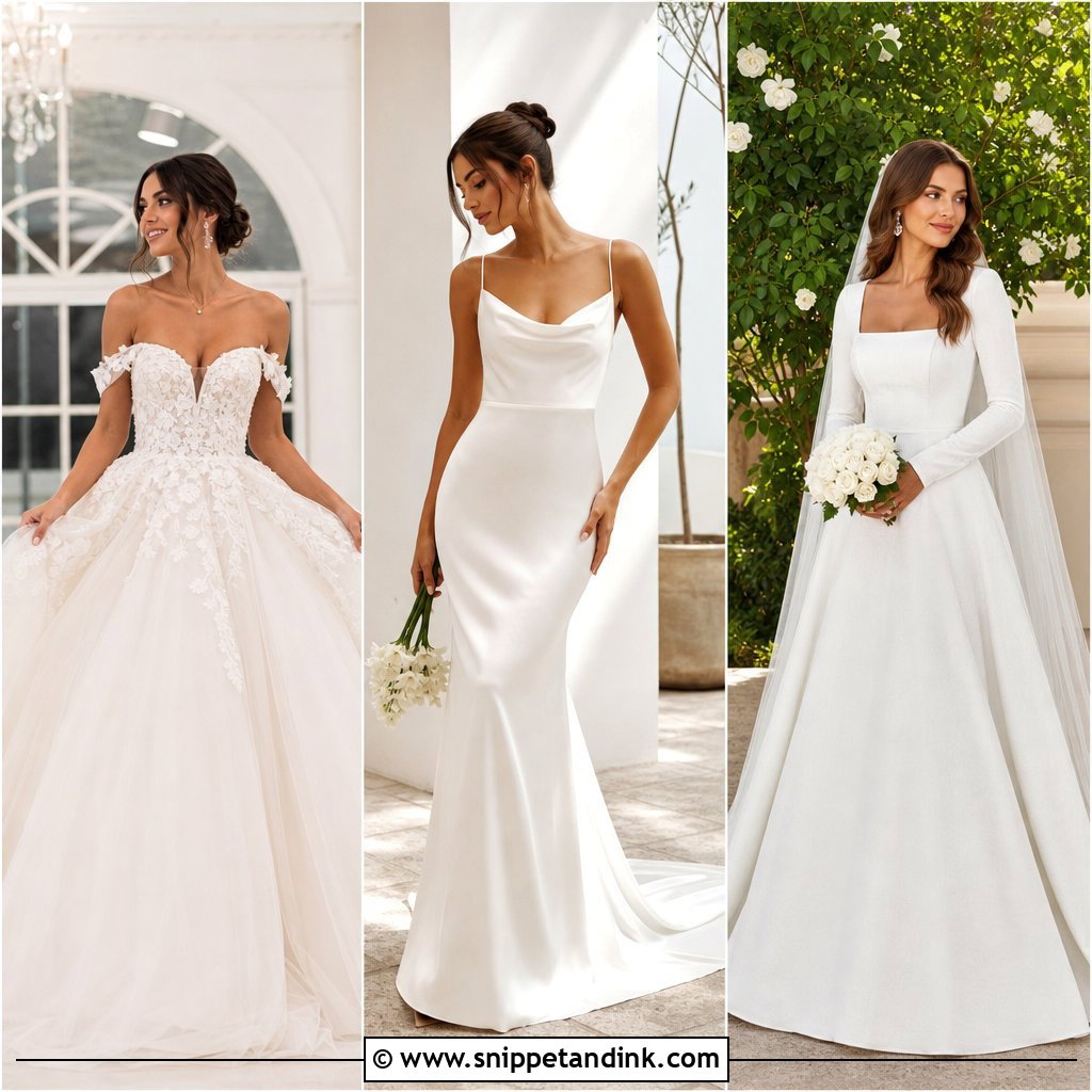 20 Wedding Dresses Photoshoot Picture-Perfect Bridal Style Ideas