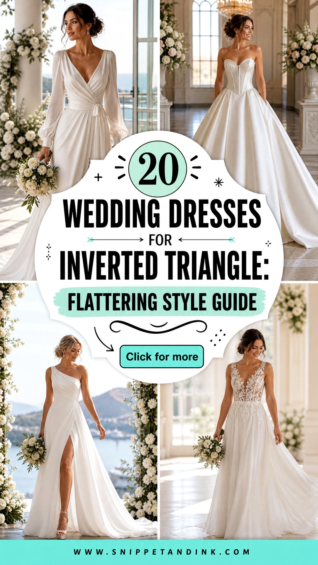20 Wedding Dresses for Inverted Triangle Flattering Style Guide - 20 Wedding Dresses for Inverted Triangle: Flattering Style Guide