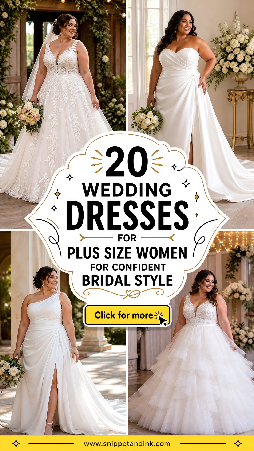 20 Wedding Dresses for Plus Size Women for Confident Bridal Style - 20 Wedding Dresses for Plus Size Women for Confident Bridal Style