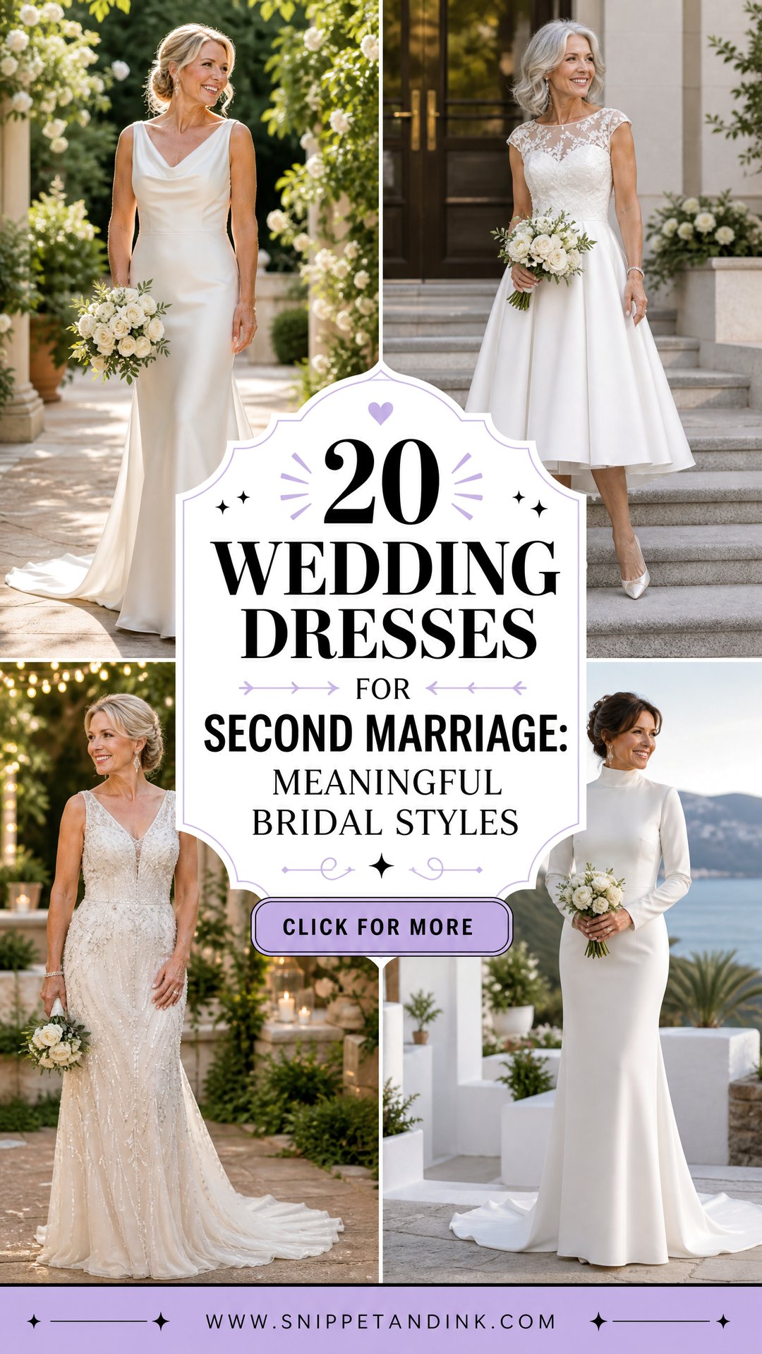 20 Wedding Dresses for Second Marriage Meaningful Bridal Styles - 20 Wedding Dresses for Second Marriage: Meaningful Bridal Styles