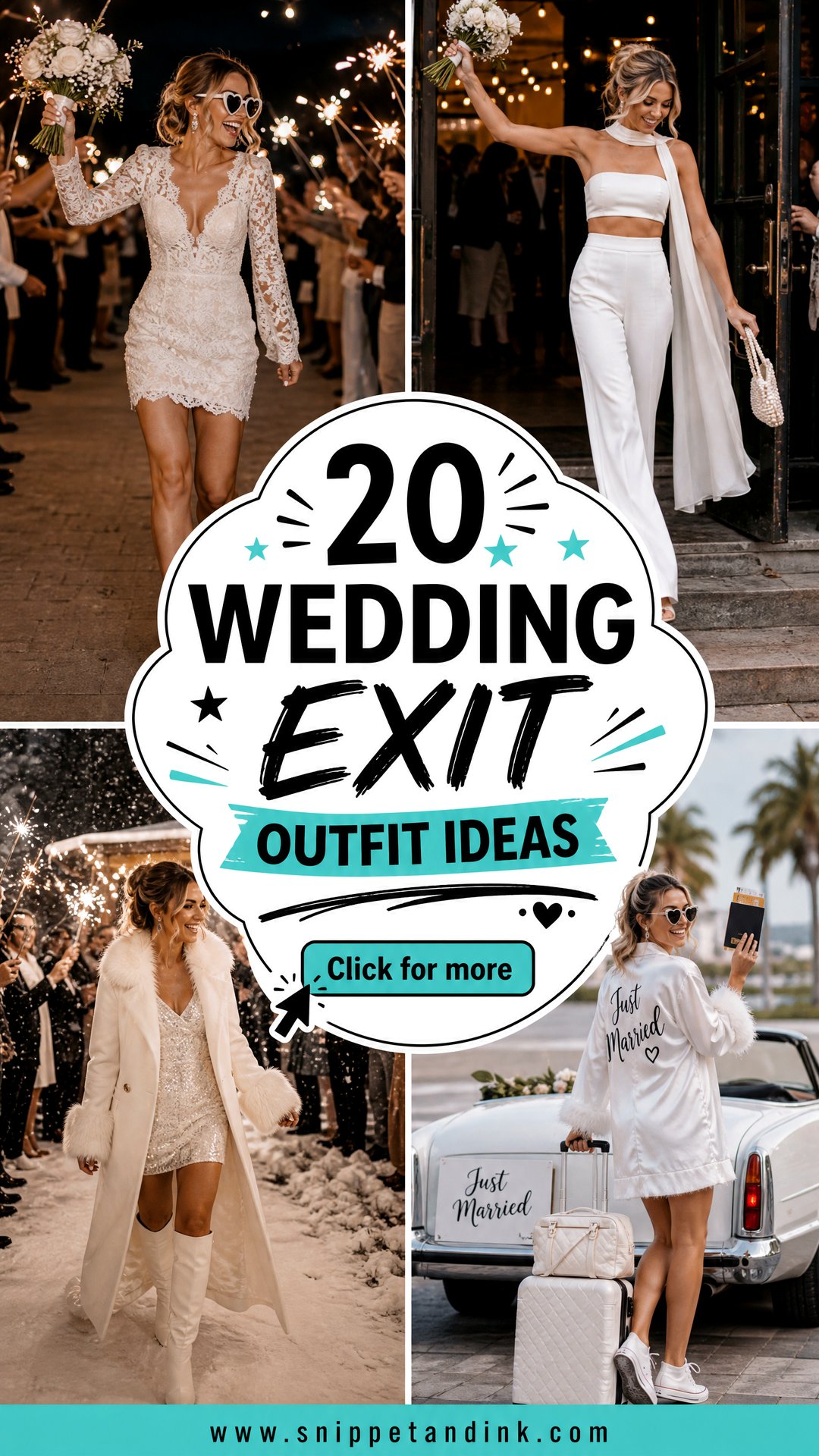 20 Wedding Exit Outfit Ideas Stylish Send-Off Looks for Brides - 20 Wedding Exit Outfit Ideas: Stylish Send-Off Looks for Brides