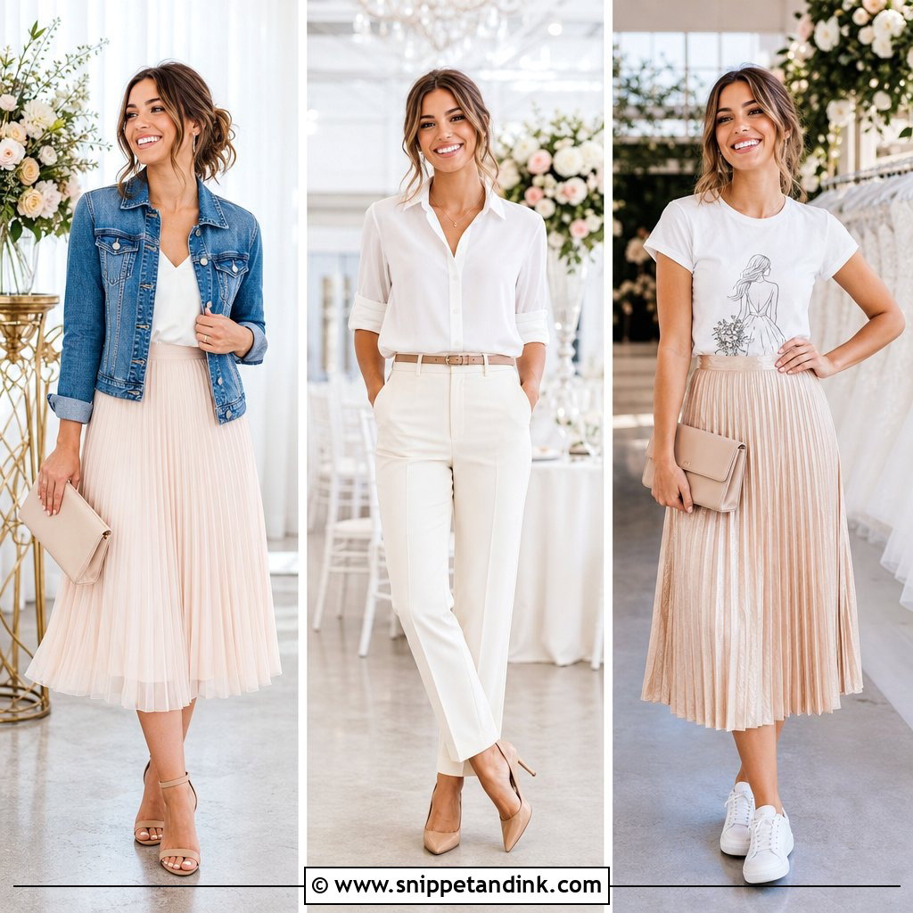 20 Wedding Expo Outfit Ideas: Polished Looks for Brides-to-Be