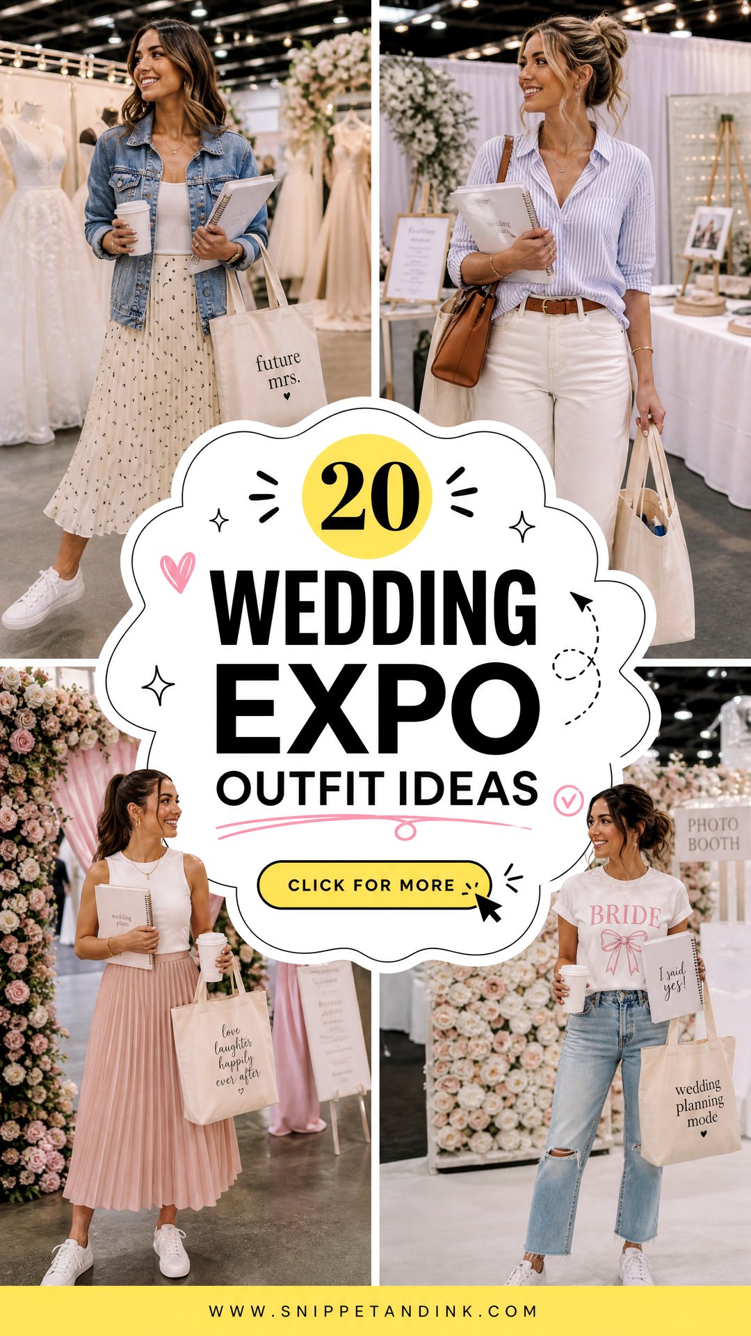 20 Wedding Expo Outfit Ideas Polished Looks for Brides-to-Be - 20 Wedding Expo Outfit Ideas: Polished Looks for Brides-to-Be