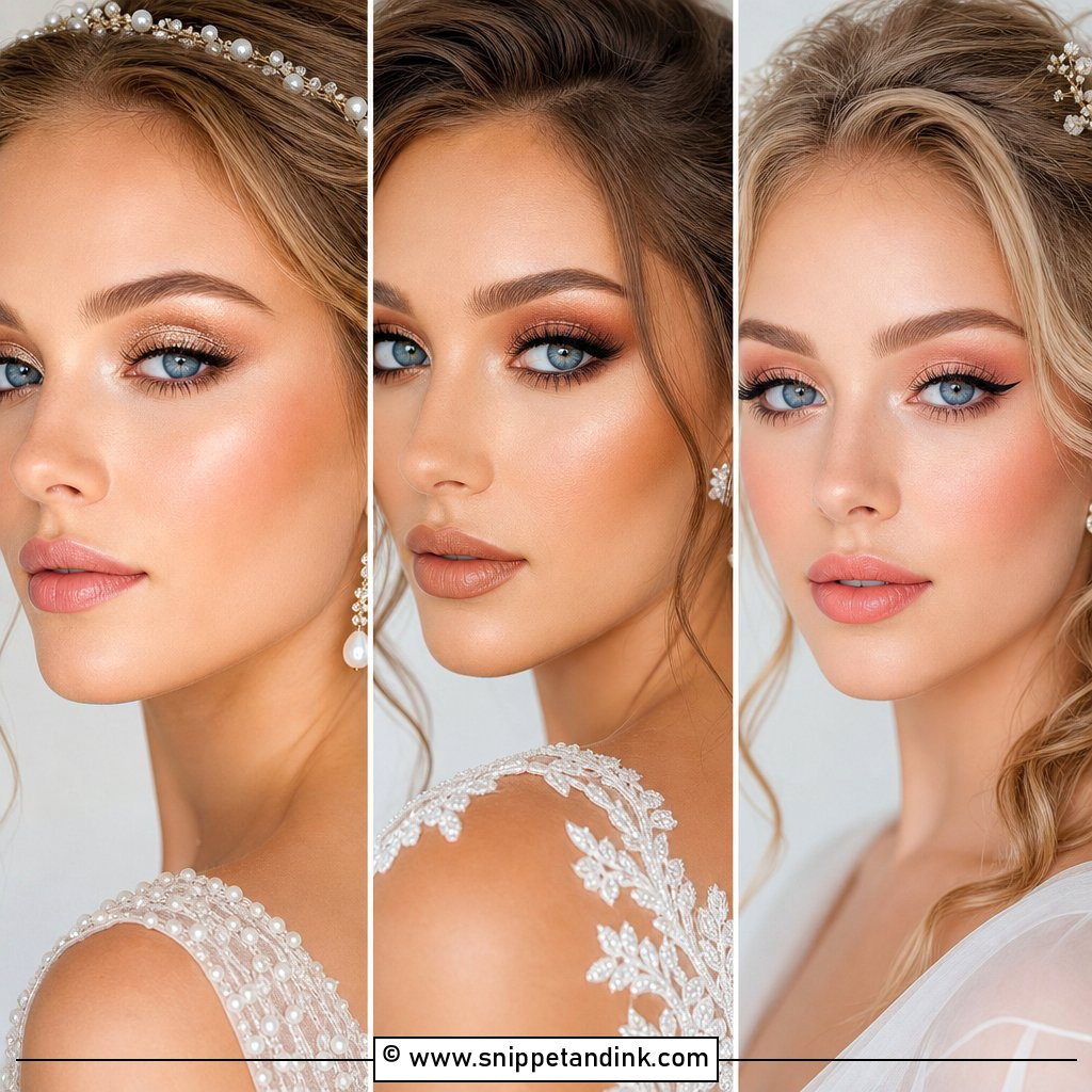 20 Wedding Eye Makeup for Blue Eyes for a Dreamy Glow