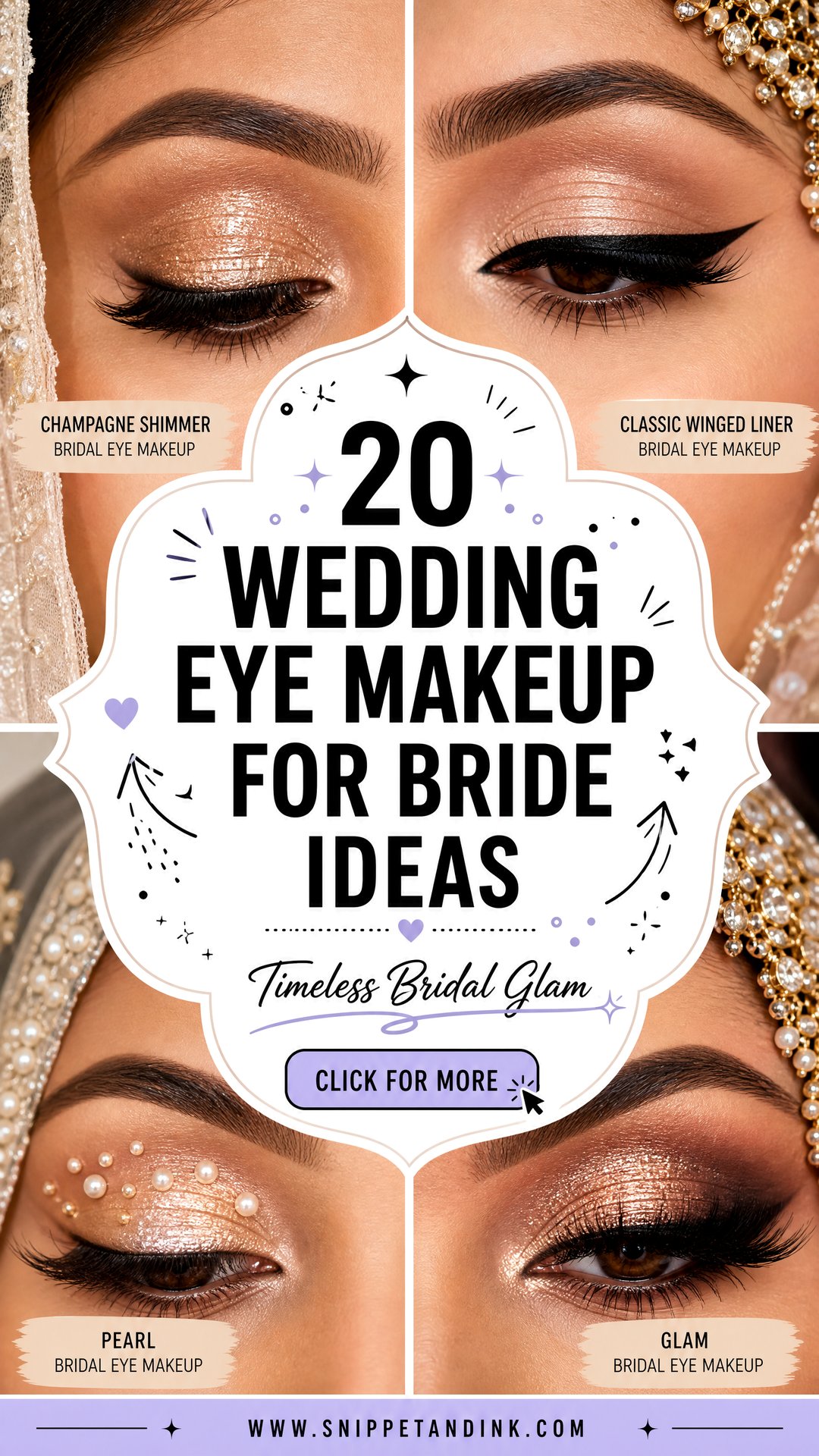 20 Wedding Eye Makeup for Bride Ideas for Timeless Glam - 20 Wedding Eye Makeup for Bride Ideas for Timeless Glam