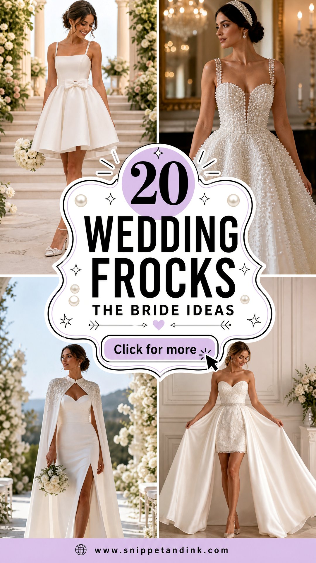 20 Wedding Frocks the Bride Ideas Chic Looks for Modern Brides - 20 Wedding Frocks the Bride Ideas: Chic Looks for Modern Brides
